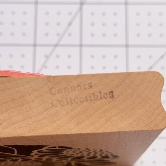 Large Sunflower Leaf Rubber Stamp Nature Connors Collectibles Craft Card Making - Picture 3 of 4